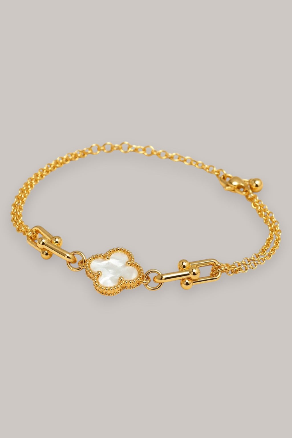 White Clover Bracelet